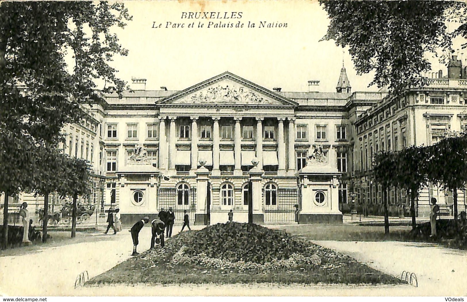 028 463 - CPA - Belgique - Brussels - Bruxelles - Le Parc Et La Palais De La Nation - Bosques, Parques, Jardines