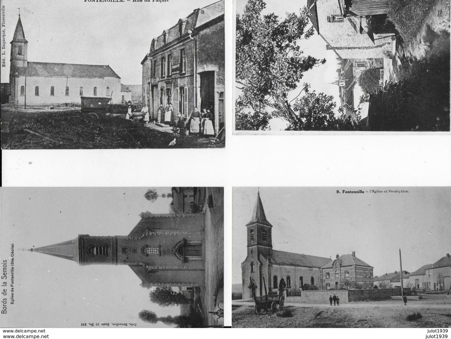 FONTENOILLE ..-- 7 Copies De Cartes Postales Anciennes . - Florenville