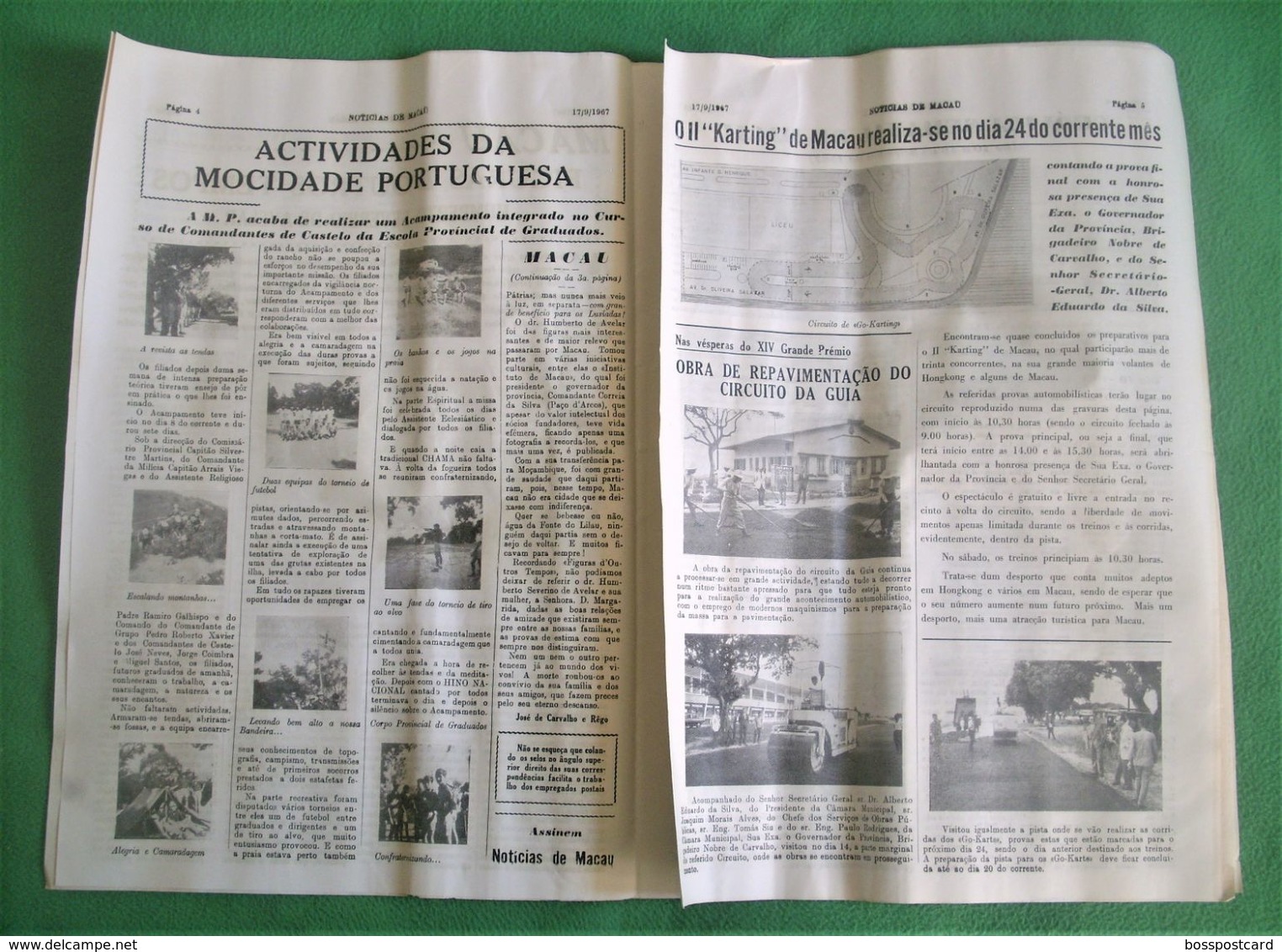 Macau - Jornal Notícias De Macau Nº 698, 17 De Setembro De 1967 - Imprensa - Macao - Portugal China - General Issues