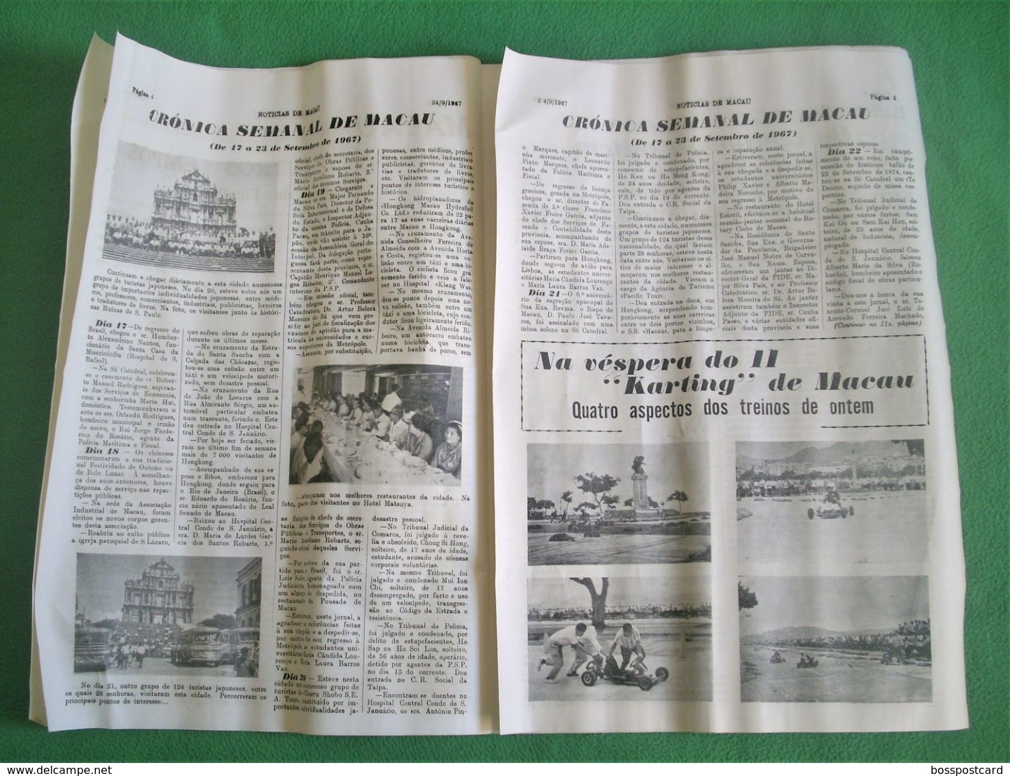 Macau - Jornal Notícias De Macau Nº 699, 24 De Setembro De 1967 - Imprensa - Macao - Portugal China - Informations Générales