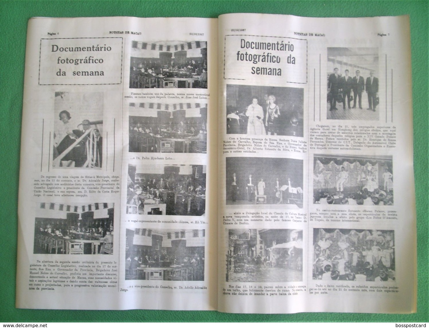 Macau - Jornal Notícias De Macau Nº 703, 22 De Outubro De 1967 - Imprensa - Macao - Portugal China - Allgemeine Literatur
