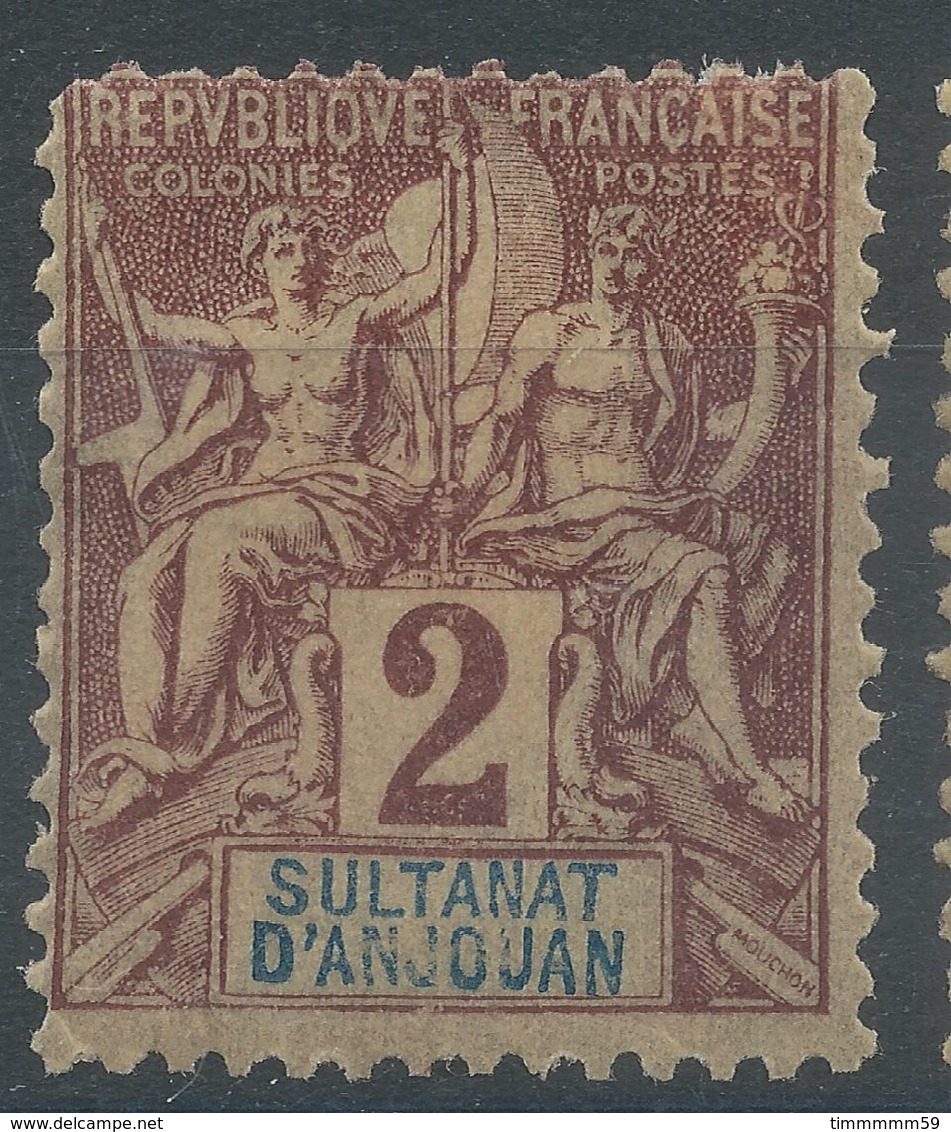 Lot N°56360     N°2, Neuf Avec Gomme Et Trace De Charnière - Unused Stamps