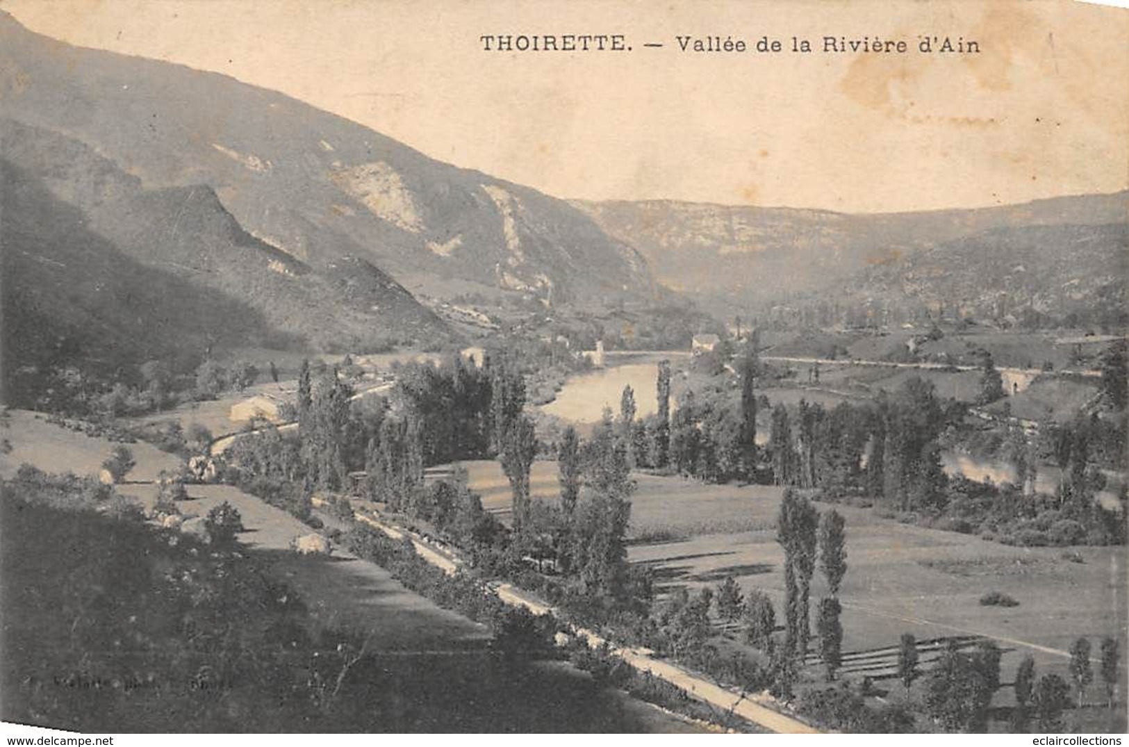 Thoirette        39        Vallée De La Rivière D'Ain            (voir Scan) - Sonstige & Ohne Zuordnung