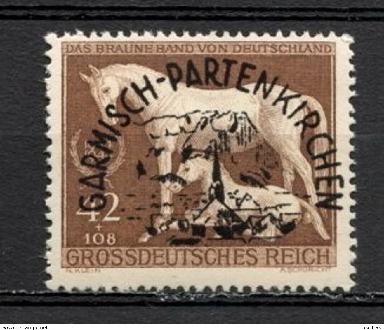 Germany 1945 Lokalausgabe Local Garmisch-Partenkirchen Postfrisch - Sonstige & Ohne Zuordnung