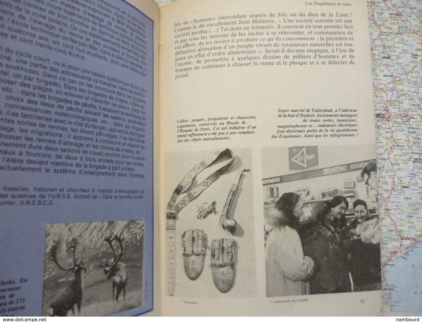 Tour du Monde N°Hors-série 11/1976 Les esquimaux un peuple inconnu