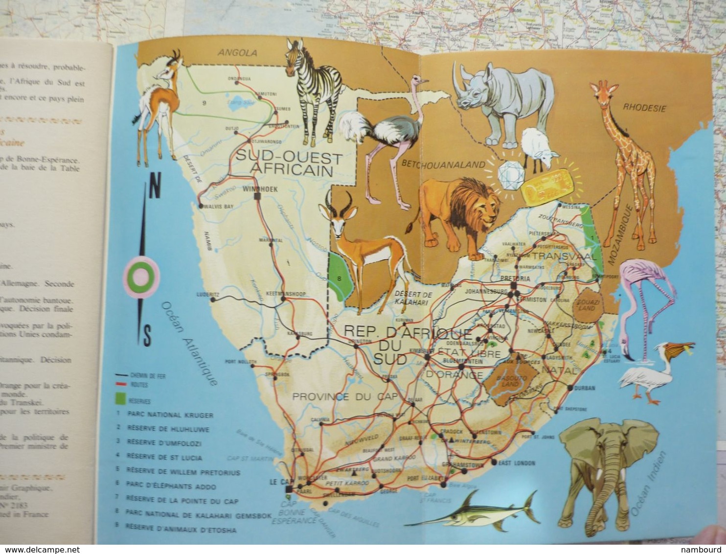 Tour du Monde N°190 République d'Afrique du Sud Juillet 1975