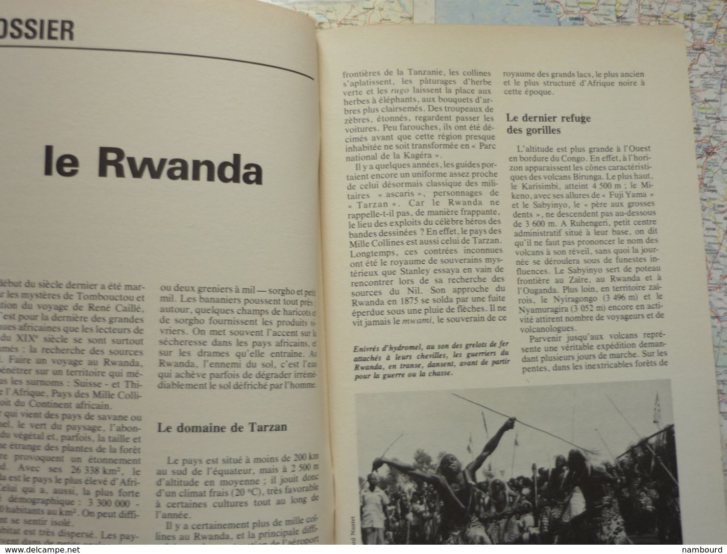 Tour Du Monde N°211 République De Panama - Rwanda - Ville De Lituanie Avril 1977 - Géographie