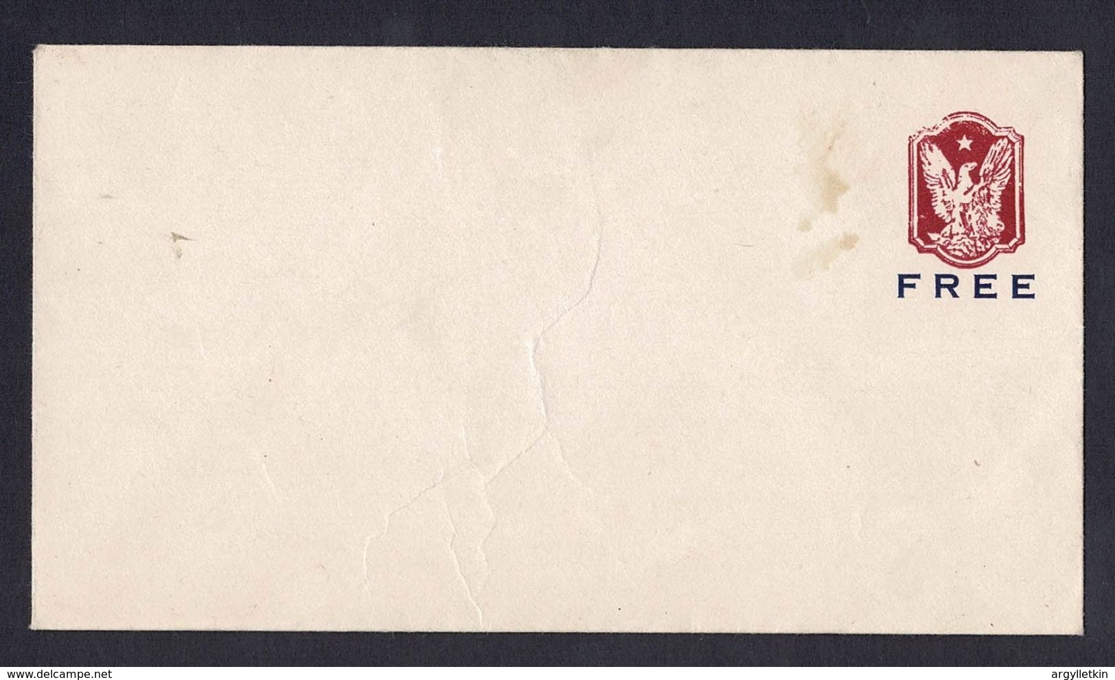 USA ENVELOPE POSTAL STATIONERY - Other & Unclassified