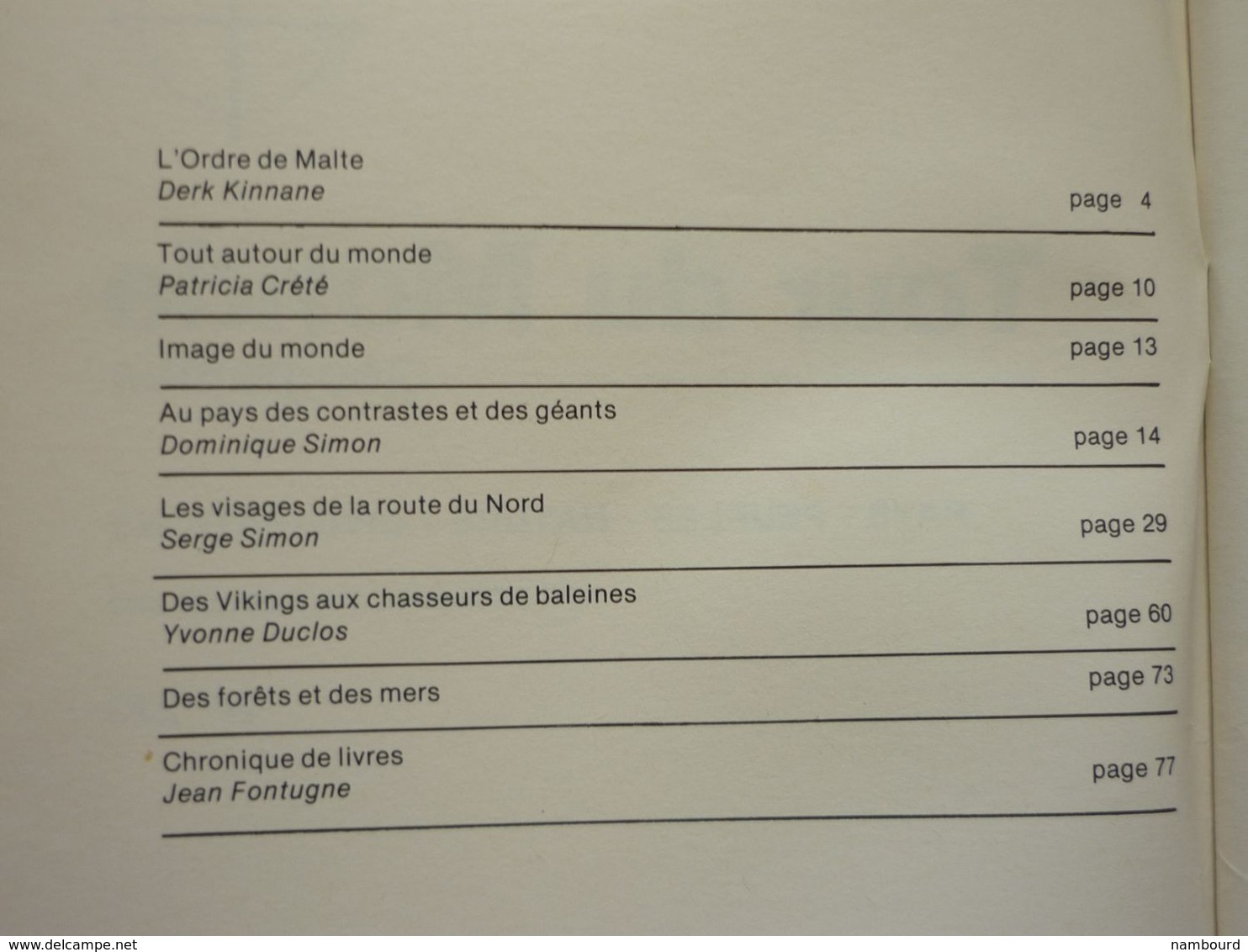 Tour Du Monde N°223 Le Royaume De Norvège - L'Ordre De Malte - Des Forêts Et Des Mers Avril 1978 - Géographie