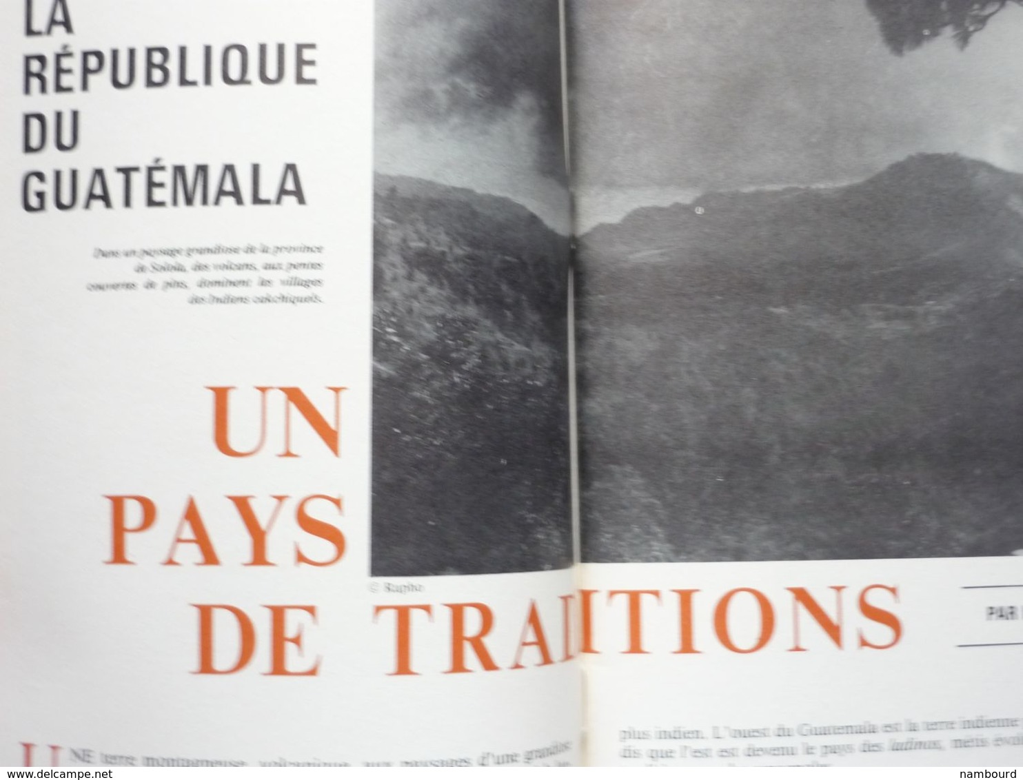 Tour Du Monde N°224 République Du Guatemala - Vampires Du Congo - Barrage Sur L'Uruguay Mai 1978 - Géographie