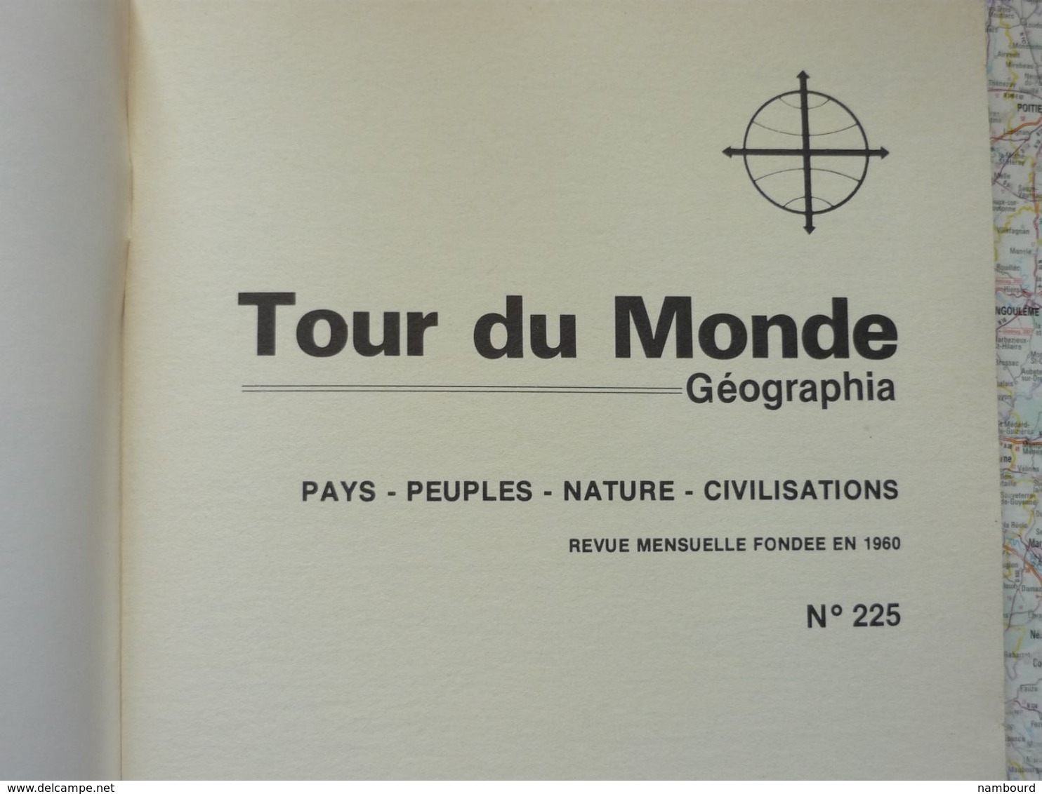 Tour Du Monde N°225 République Démocratique Populaire Du Laos - Porto Rico - Coutumes Bantoues Juin 1978 - Géographie