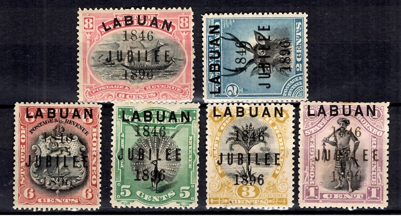 Labuan YT N° 65/70 Neufs *. B/TB. A Saisir! - Bornéo Du Nord (...-1963)