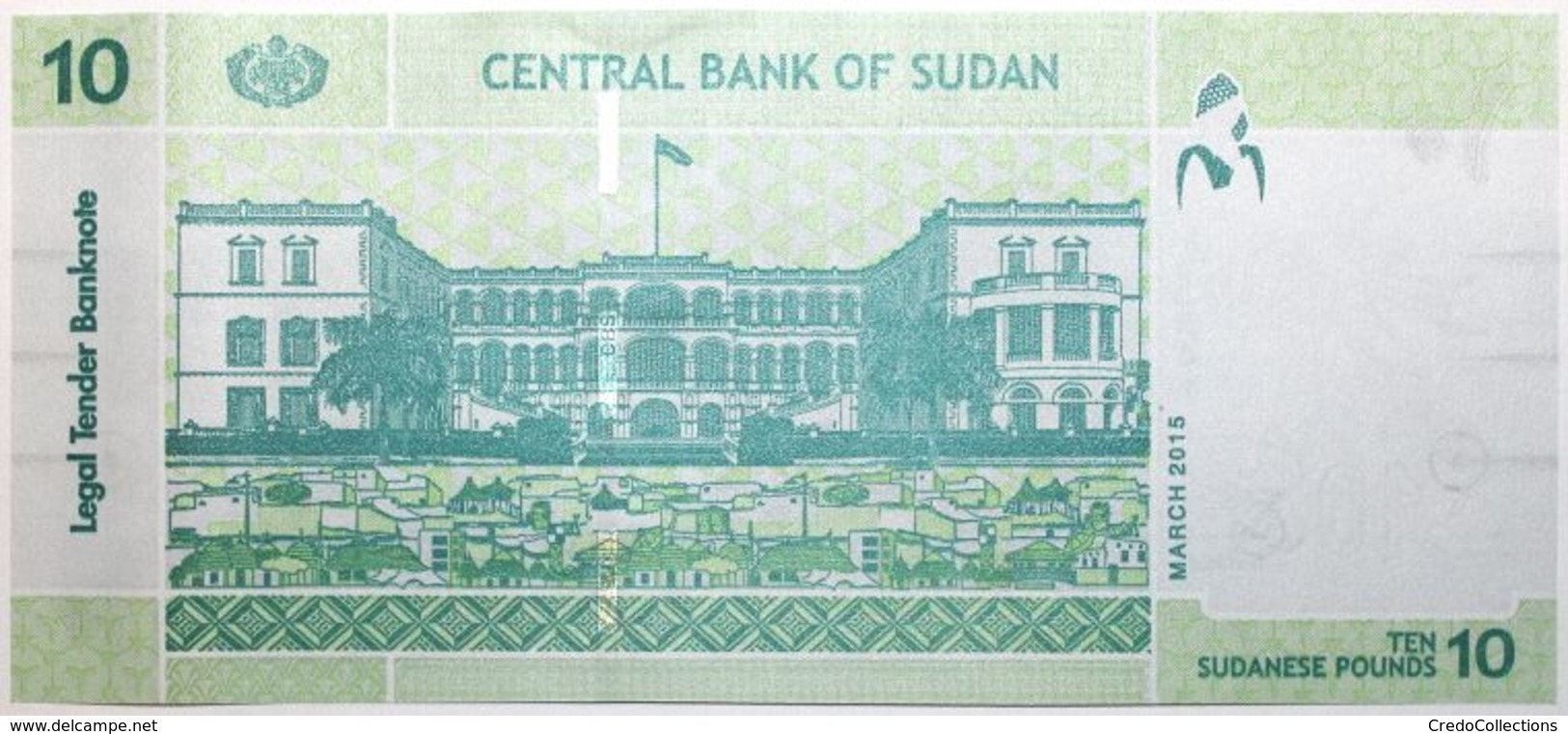Soudan - 10 Pounds - 2015 - PICK 73b - NEUF - Sudan