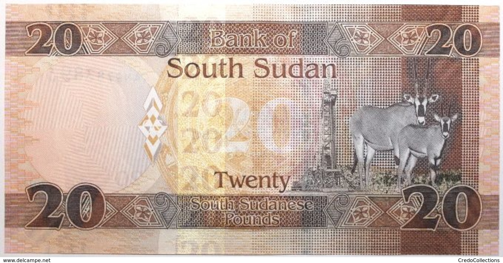 Soudan Du Sud - 20 Pounds - 2017 - PICK 13c - NEUF - Südsudan