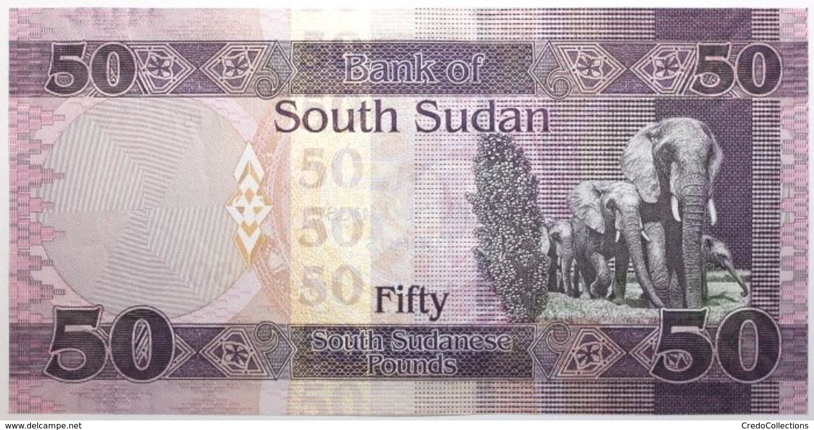 Soudan Du Sud - 50 Pounds - 2017 - PICK 14c - NEUF - Sudan Del Sud