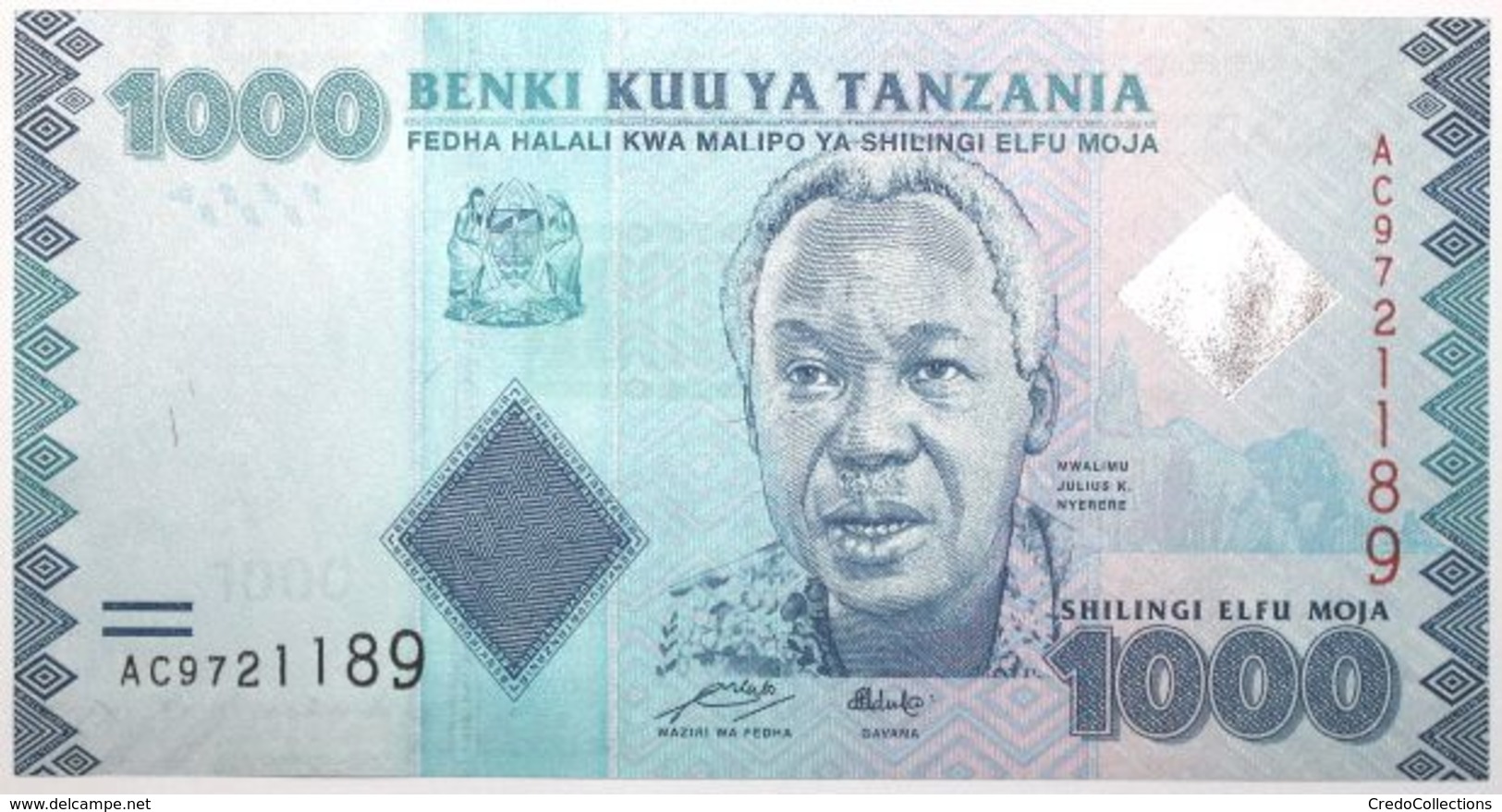 Tanzanie - 1000 Shilingi - 2010 - PICK 41a - NEUF - Tanzania