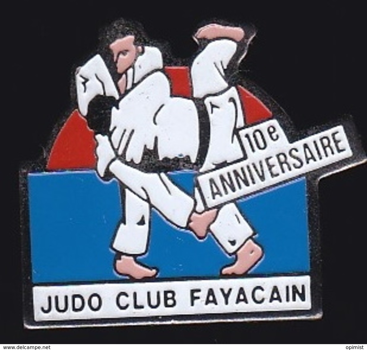 65550-Pin's-Judo Club Fayacain .Ste Honorine Du Fay - Judo
