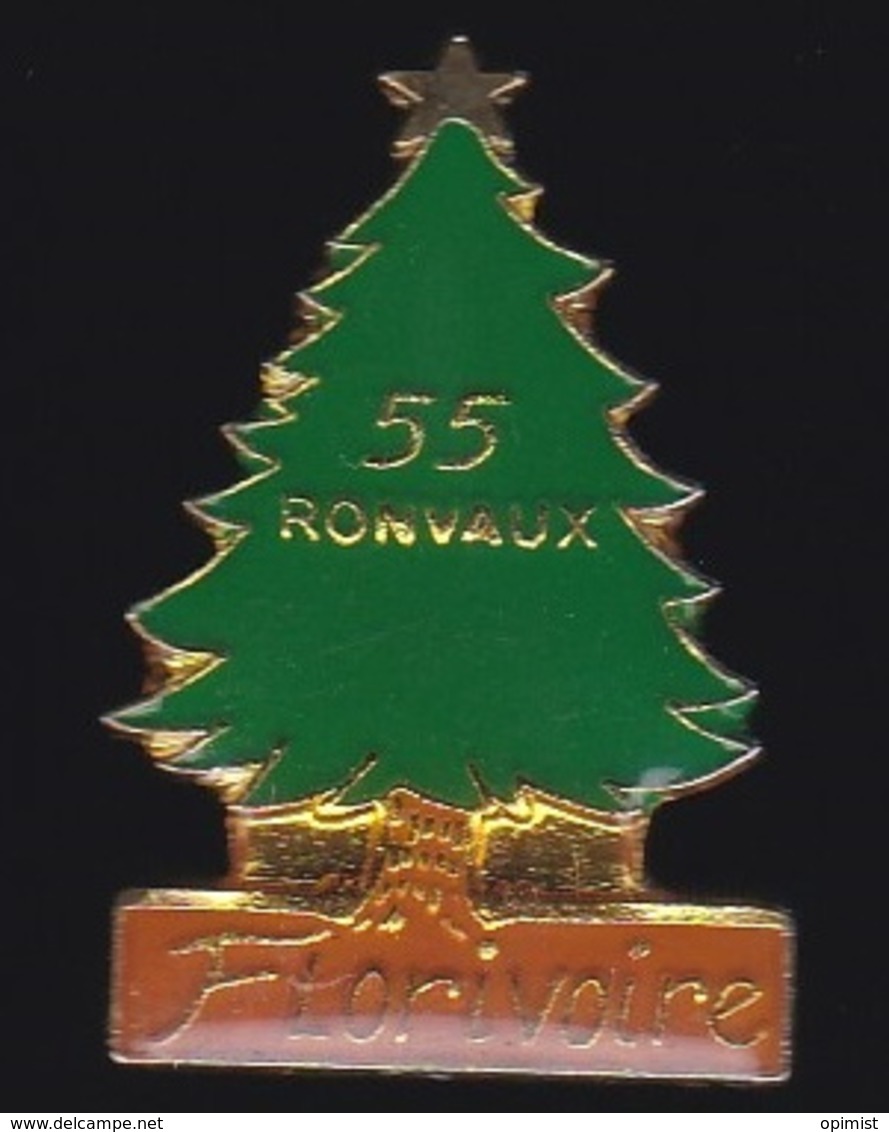 65566-Pin's- Noel.sapin De Noel.florivoire.Ronvaux .Meuse - Christmas
