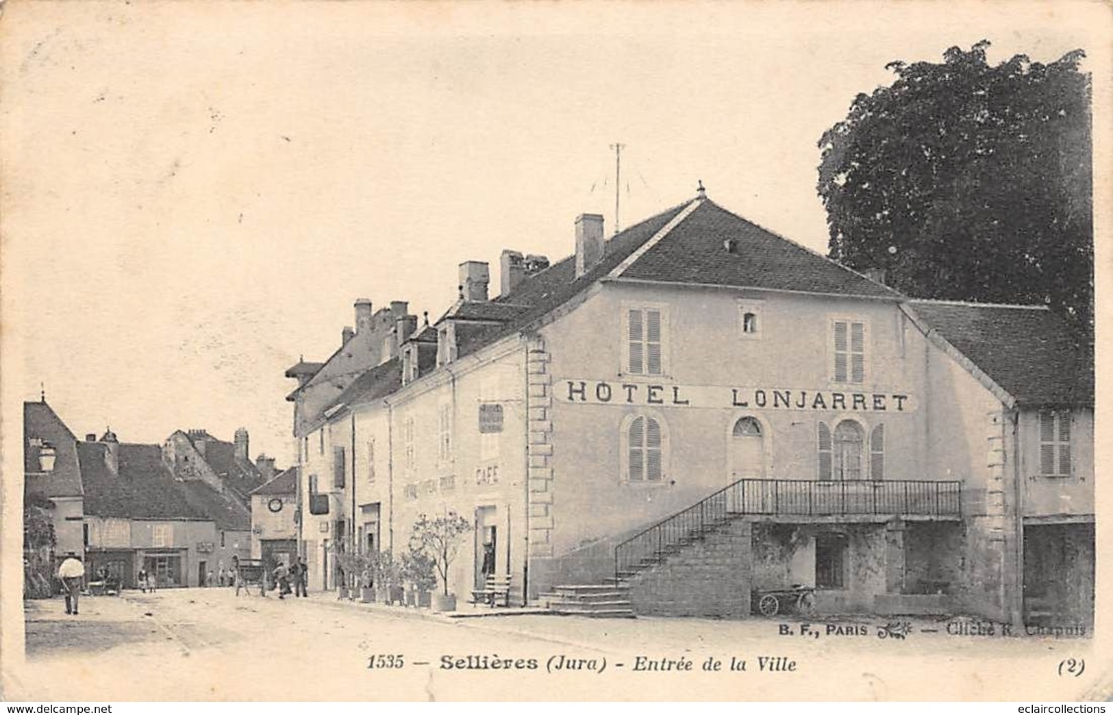 Sellières         39       Hötel Lonjarret A L'entrée De La Ville      (voir Scan) - Andere & Zonder Classificatie