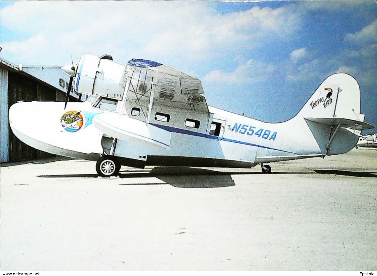 Fort Lauderdale (1999) - FLorida - TROPIC BIRD AIRWAYS Seaplane Grumman G-21A Goose"  CPM Hydravion - Fort Lauderdale