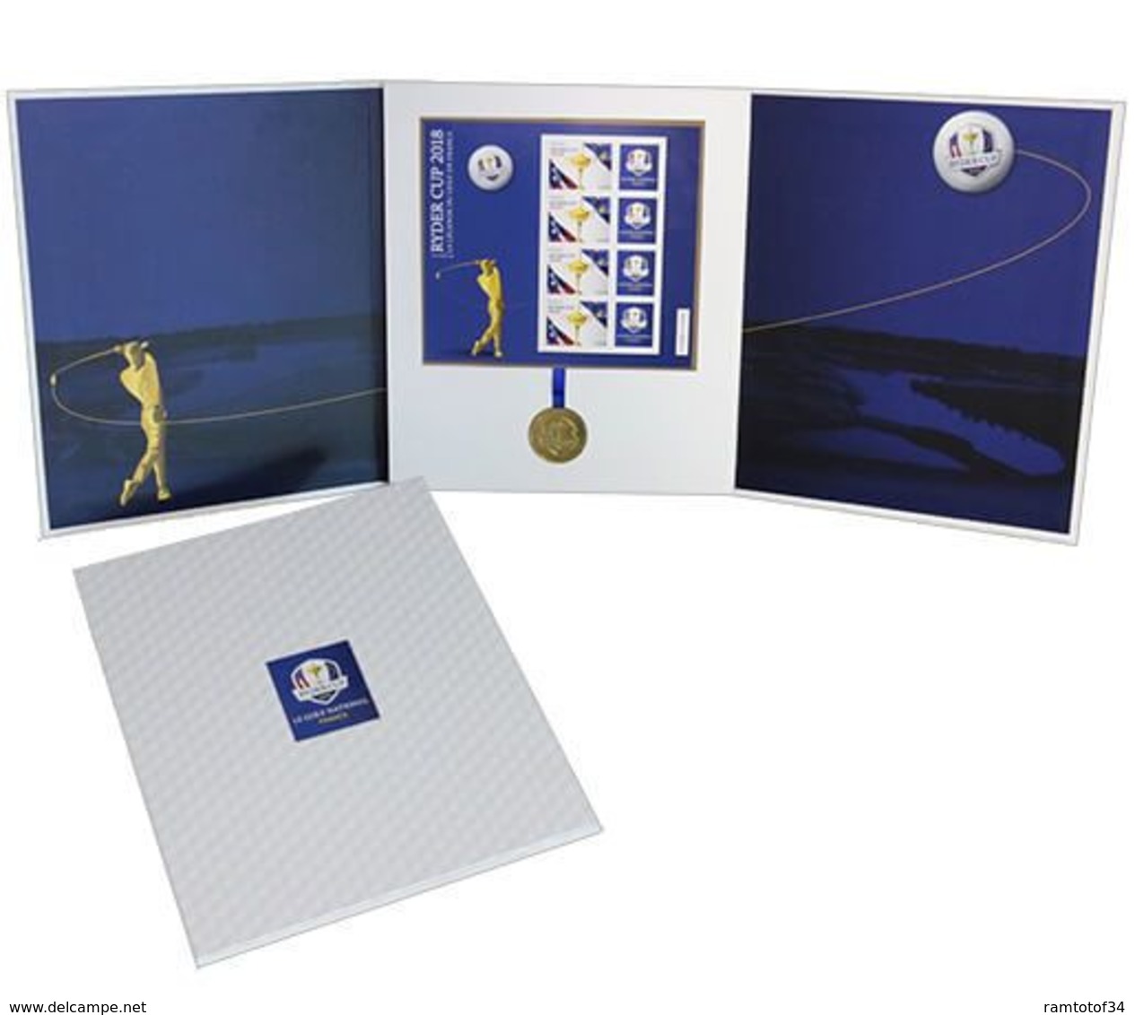 2018 MDP373 - PARIS - Coffret Collector De La Ryder Cup / MONNAIE DE PARIS - 2018