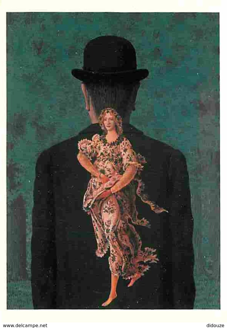 Art - Peinture - René Magritte - Le Bouquet Tout Fait - CPM - Voir Scans Recto-Verso - Peintures & Tableaux