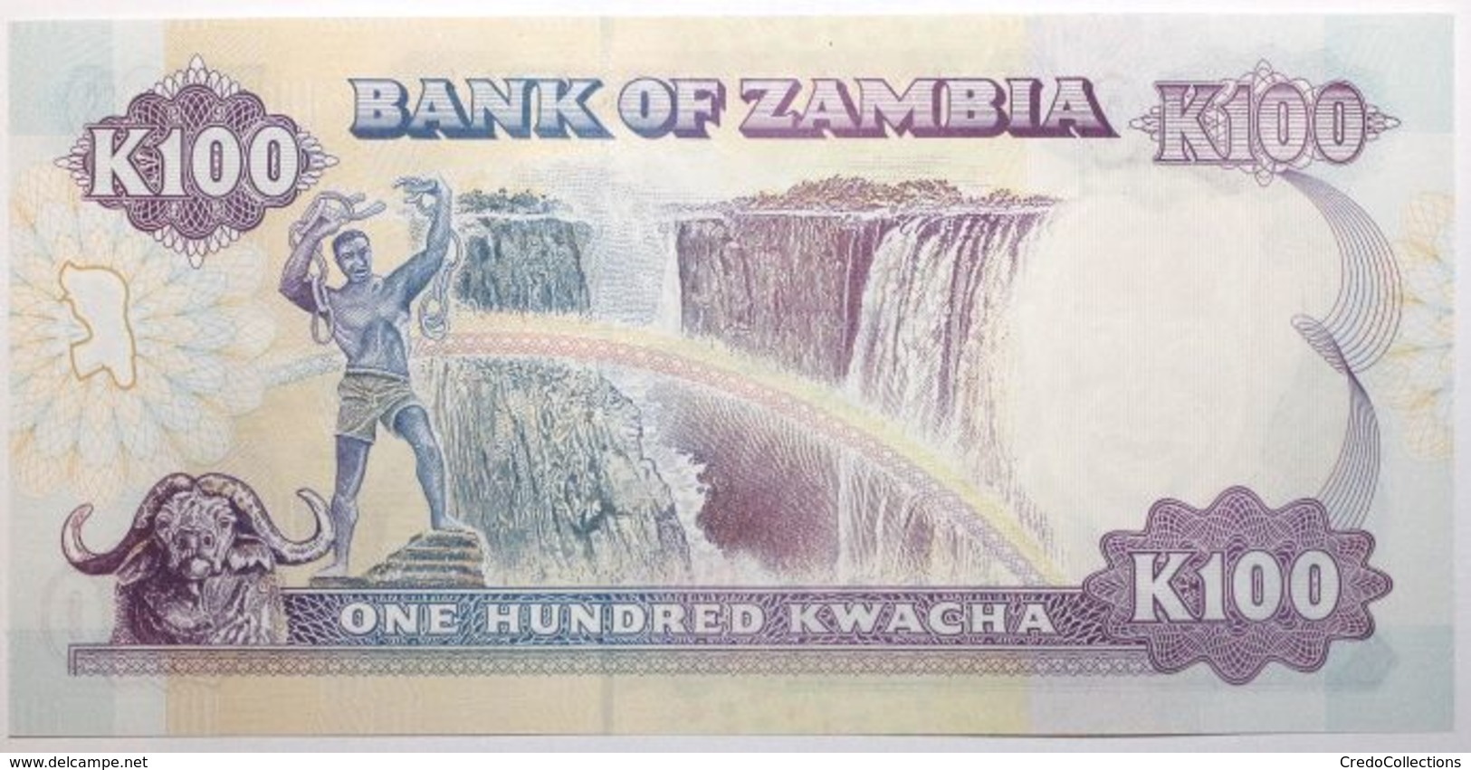 Zambie - 100 Kwacha - 1991 - PICK 34a - NEUF - Zambia