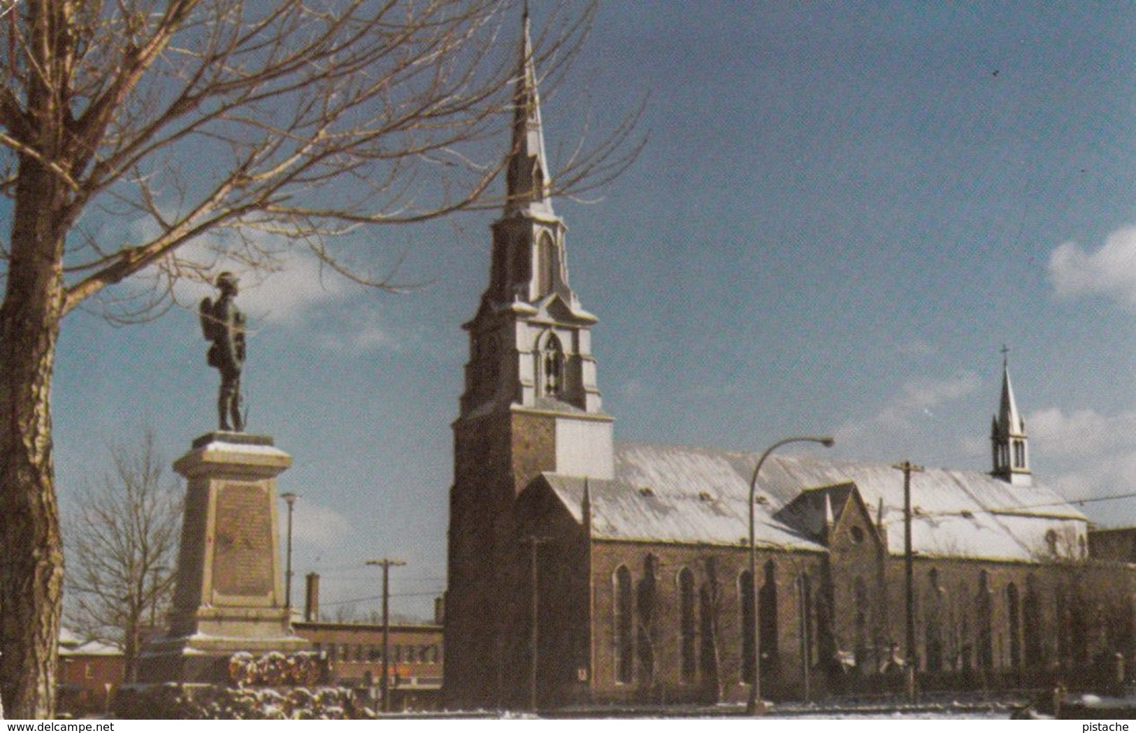 Rimouski Québec Canada - Cathédrale Et Monument Des Braves - Unused - 2 Scans - Rimouski