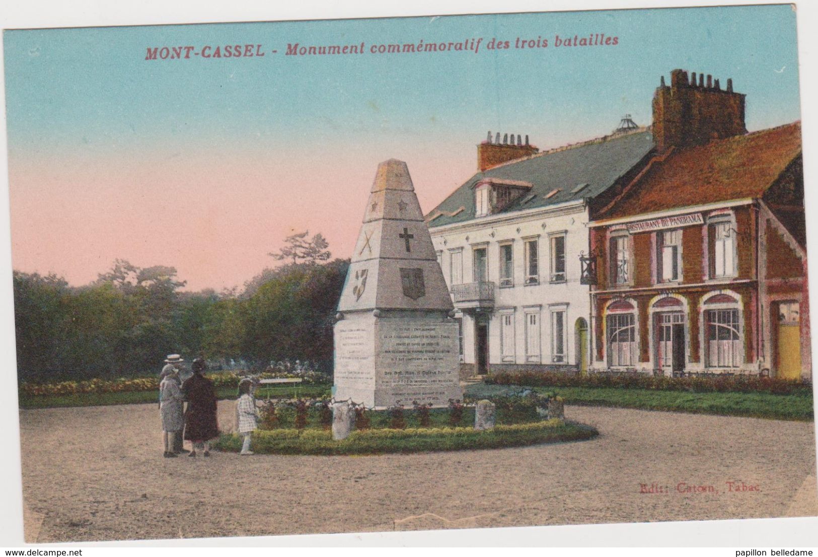 Mont Cassel Monument Commémoratif Des Trois Batailles - Altri & Non Classificati