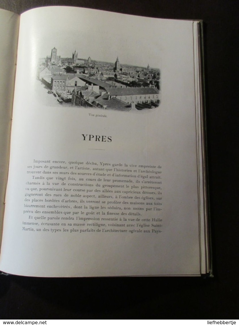 Bruges Et Ypres - Door Henri Hymans  - 1901- Architectuur  -  Brugge En Ieper - Histoire