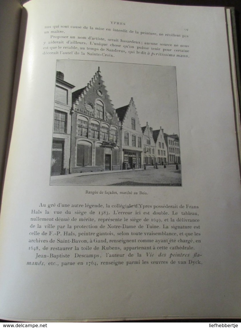 Bruges Et Ypres - Door Henri Hymans  - 1901- Architectuur  -  Brugge En Ieper - Storia