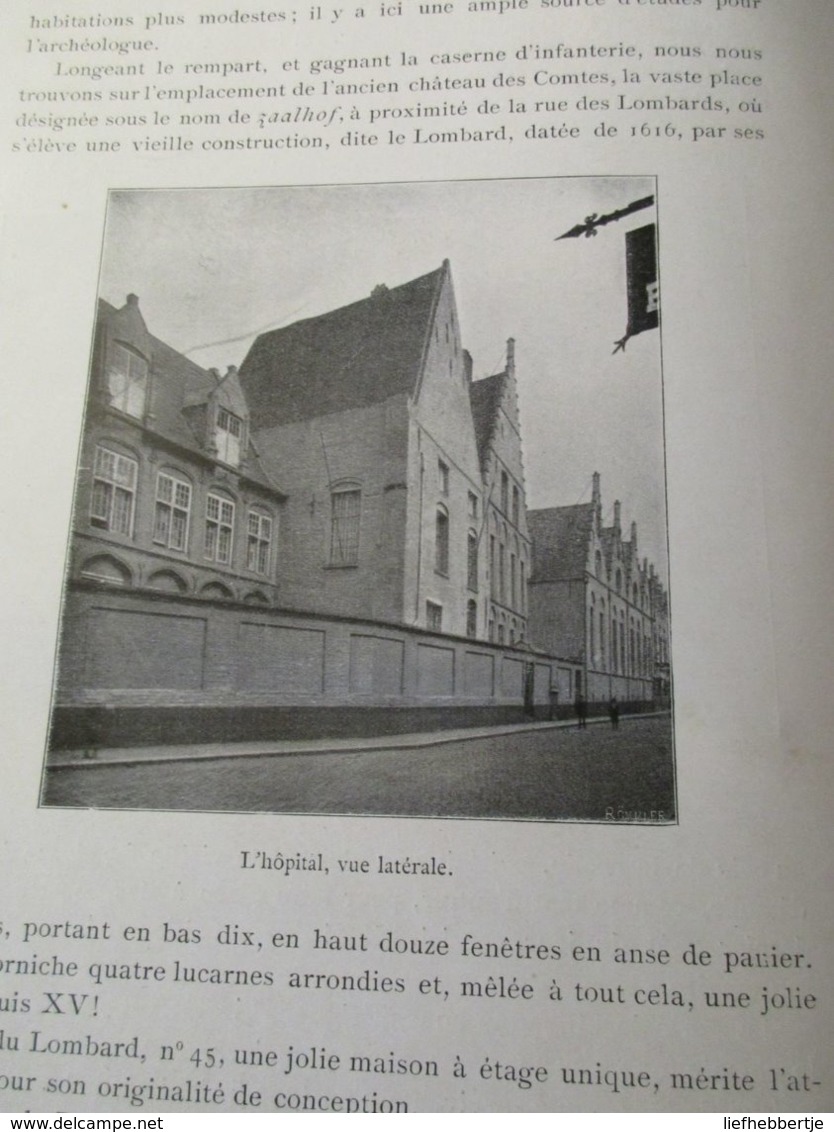 Bruges et Ypres - door Henri Hymans  - 1901- architectuur  -  Brugge en Ieper