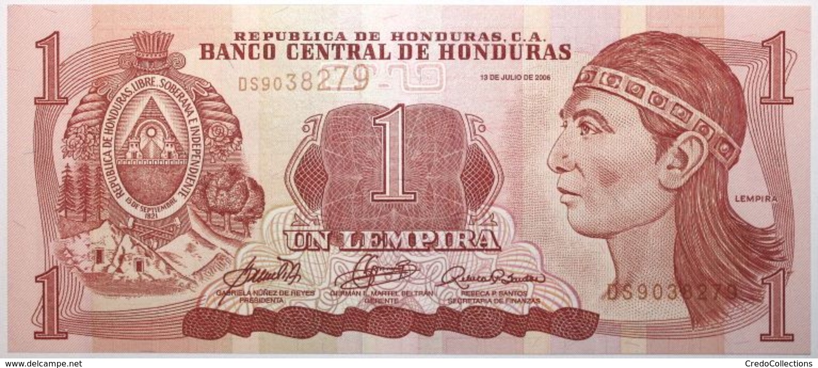 Honduras - 1 Lempira - 2006 - PICK 84e - NEUF - Honduras