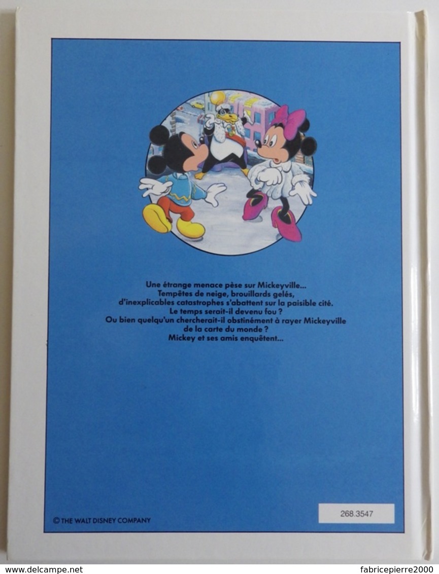 Mickey Et Minnie : Mystère à Mickeyville - Excellent état - Offert Par La Redoute 1991 - Disney