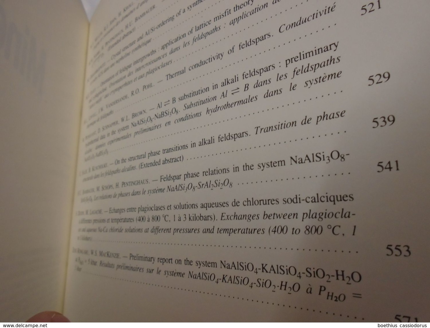 FELDSPATHS FELDSPATHOÏDES BULLETIN DE MINERALOGIE VOLUME 107, 3-4, 1984 (Sommaire : Voir Photos) - Scienze Della Terra