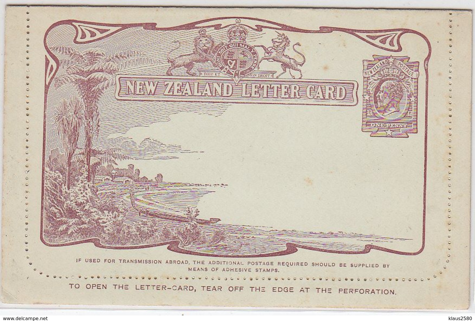 Neuseeland Alte GA Ungebraucht - Unused Stamps