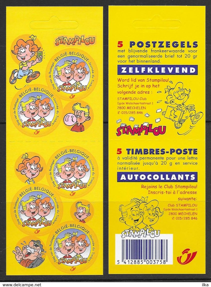 België/Belgique - Postfris - Jaarmap 2001 xx - Pochette Annuelle 2001 xx.