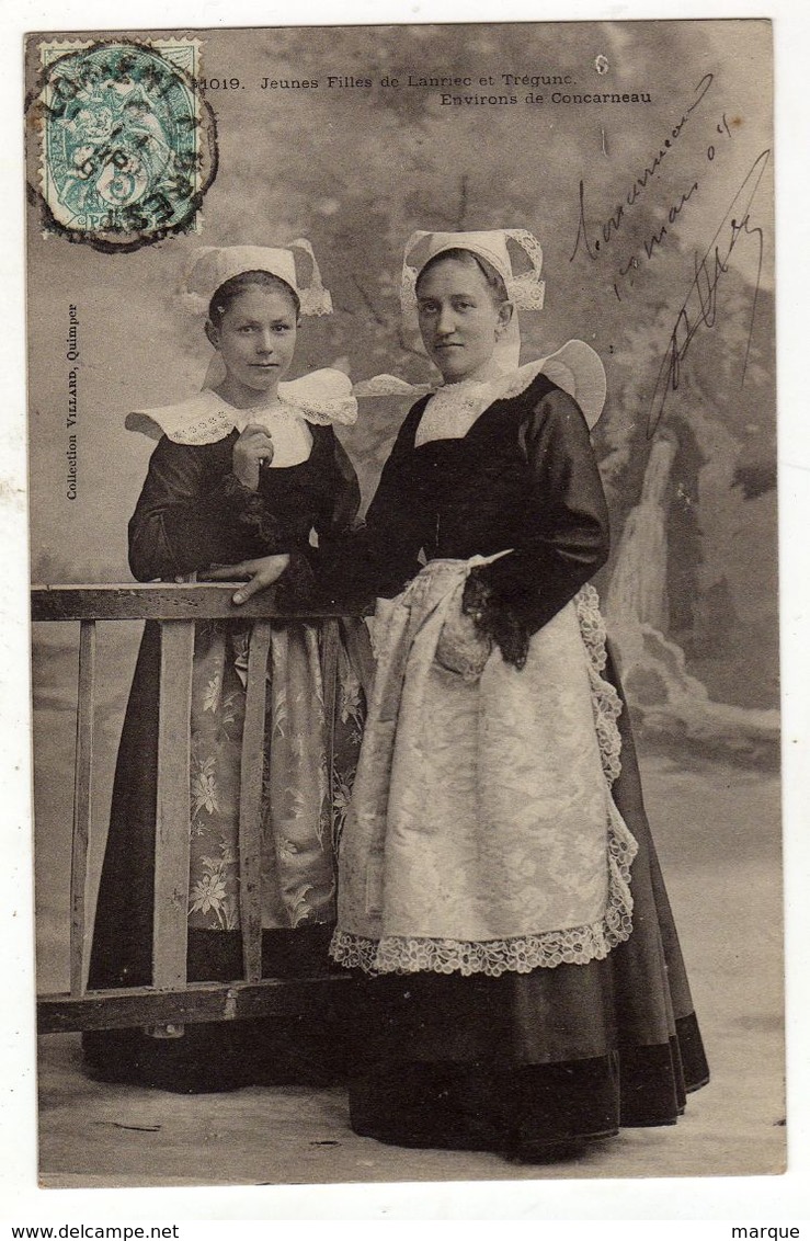 Cpa N° 1019 Jeunes Filles De LANRIEC TREGUNC Environs De Concarneau - Trégunc