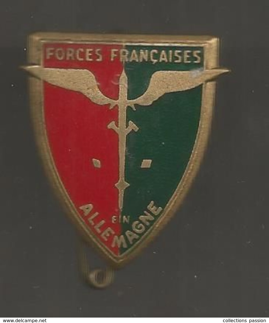 Insigne , FORCES FRANCAISES EN ALLEMAGNE , Drago ,Paris , G 803 , 2 Scans , Frais Fr 1.75 E - Altri & Non Classificati