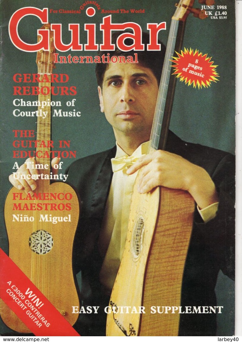 Revue De Musique -  Guitart International N°11 - 1988 - Gerard Rebours - Divertimento