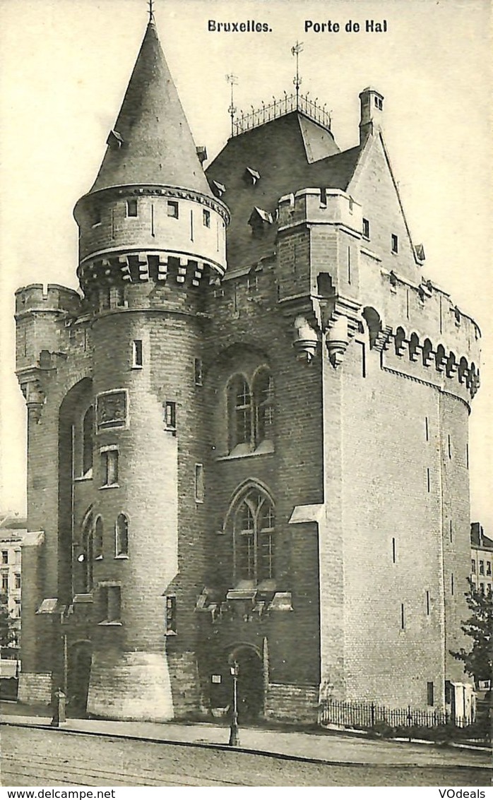 028 521 - CPA - Belgique - Brussels - Bruxelles - Porte De Hal - Monumenti, Edifici