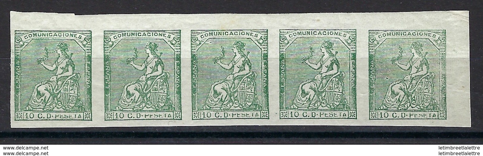 Espagne - N° 132 ** - Non Dentelé - Faux Pour Servir, Bien Plus Rare - - Nuevos