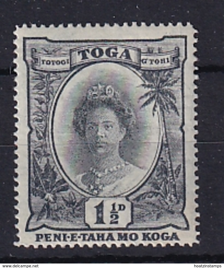 Tonga: 1920/35   Queen Salote  SG56   1½d   MH - Tonga (...-1970)