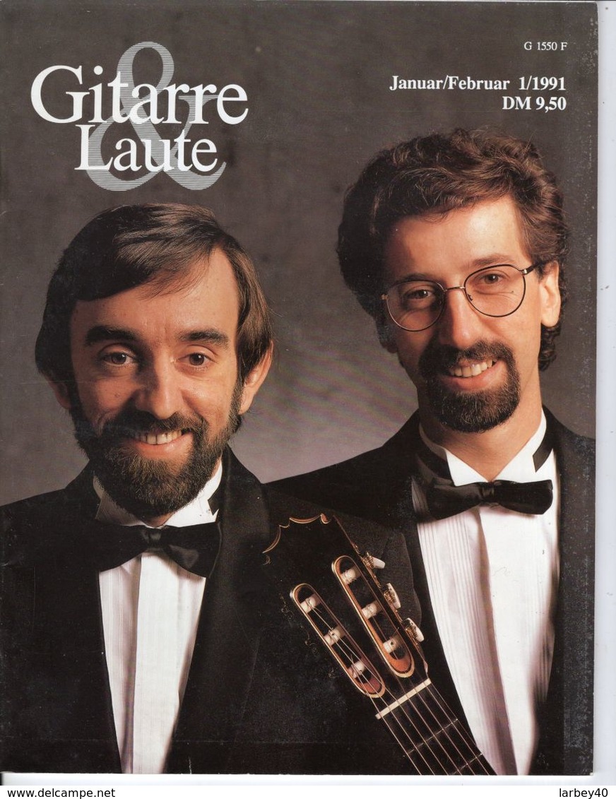 Revue De Musique -  Gitarre & Laute - N° 1 - 1991 - Música