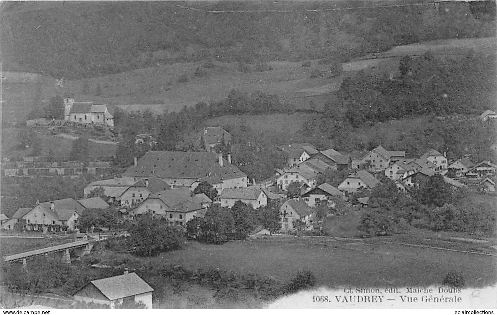 Vaudrey      25       Vue Générale       (voir Scan) - Autres & Non Classés