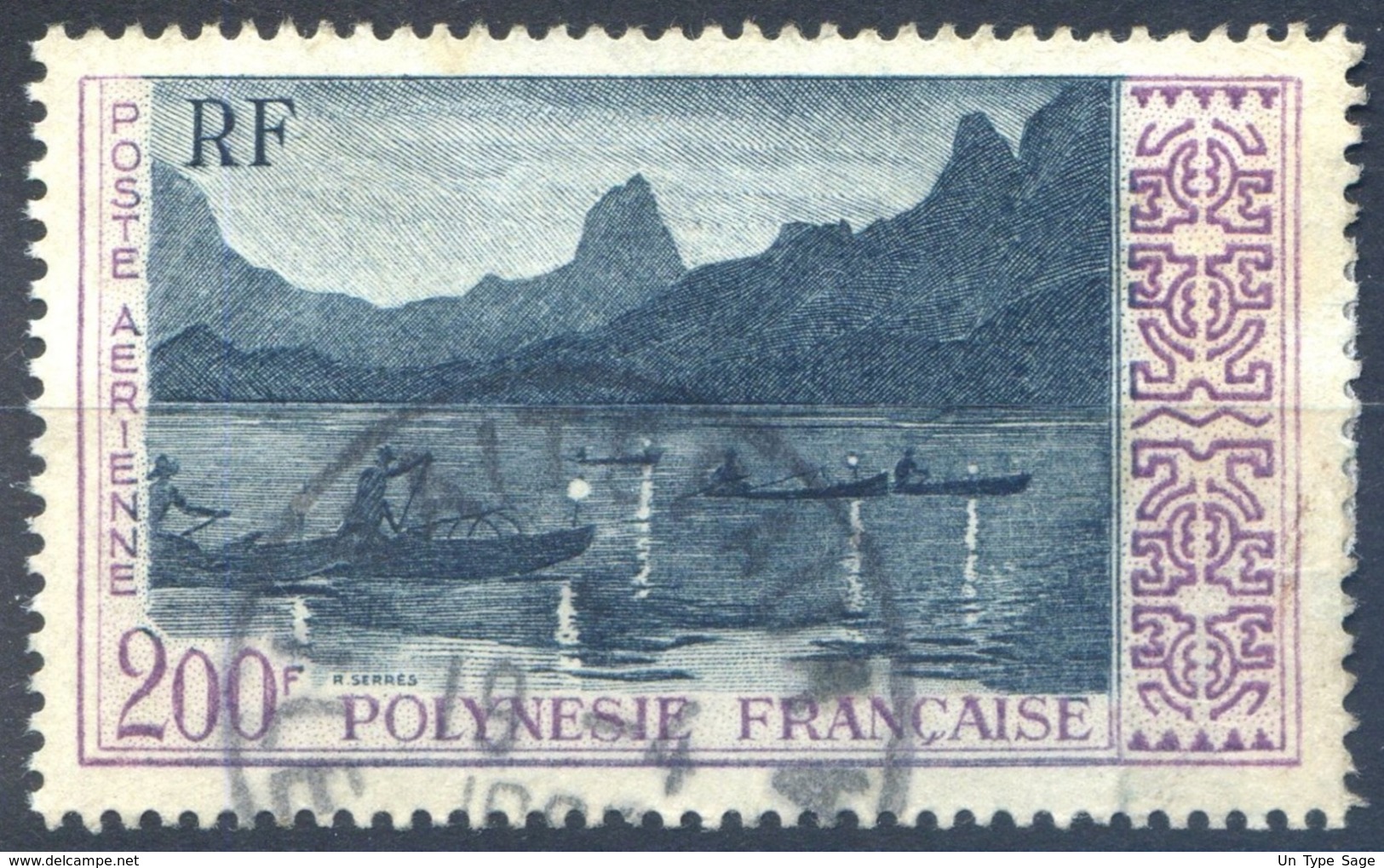 Polynésie Française - Poste Aérienne N°4 - Oblitéré - (F1136) - Oblitérés