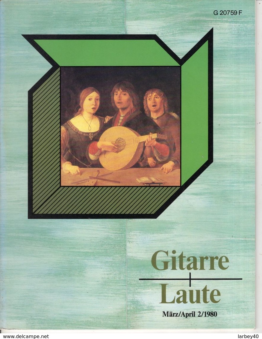 Revue De Musique -  Gitarre & Laute - N° 2 - 1980 - Musik