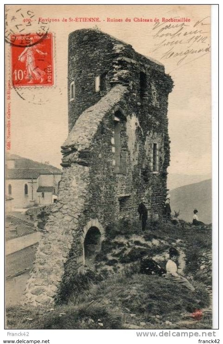 42. Rochetaillée. Ruines Du Chateau - Rochetaillee