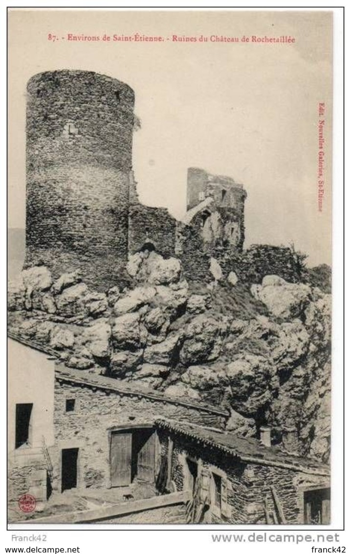 42. Rochetaillée. Ruines Du Chateau - Rochetaillee