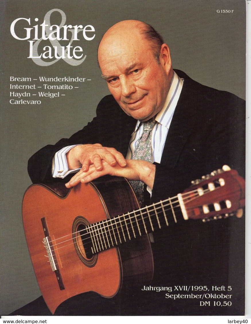 Revue De Musique -  Gitarre & Laute - N° 5 - 1995 - Bream - Muziek